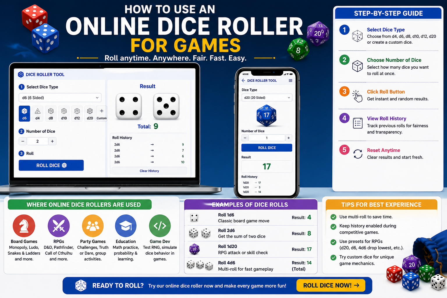 Online Dice Roller Guide