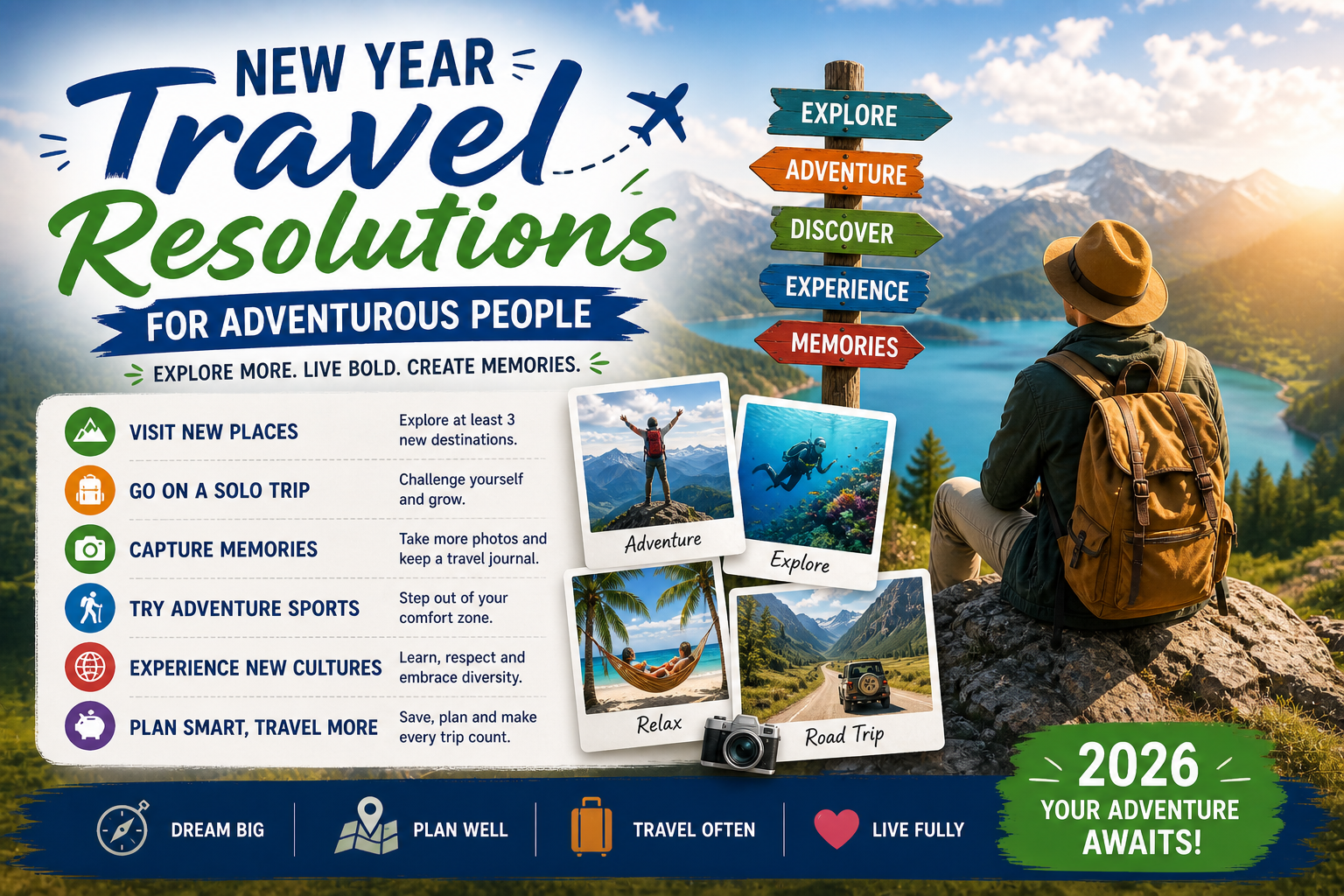 travel resolutions 2026 adventure bucket list
