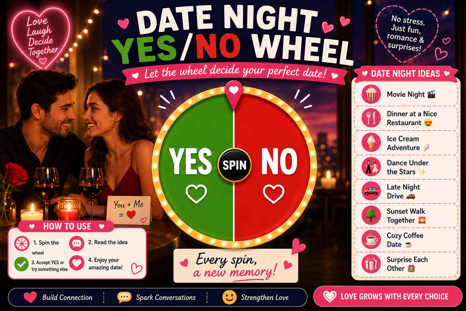 Date Night Questions for Couples